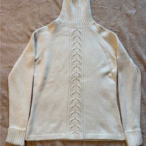 St. John's Bay Cream Turtleneck Sweater